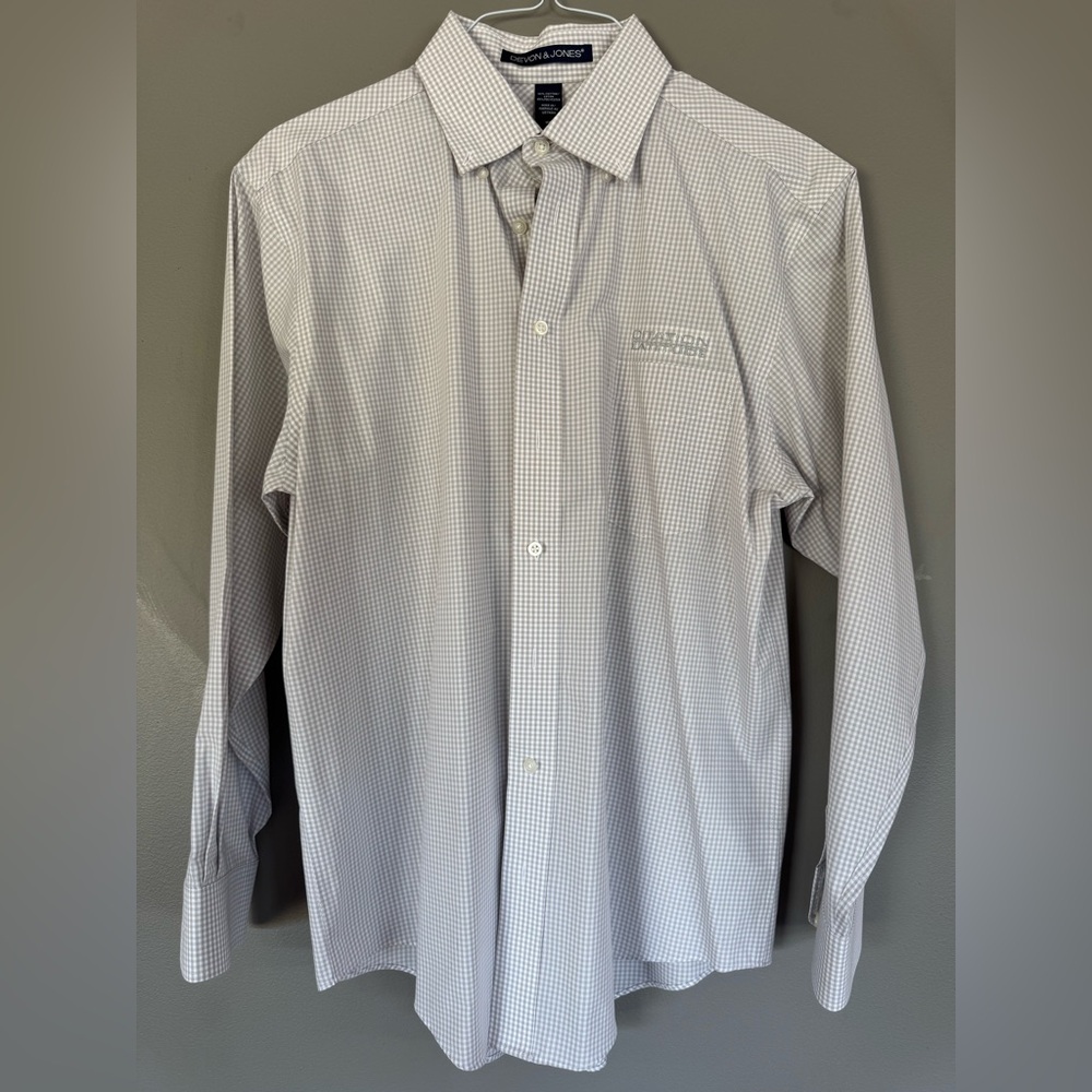 Devon & Jones Men’s Dress Shirt - Citation Latitude - Size M